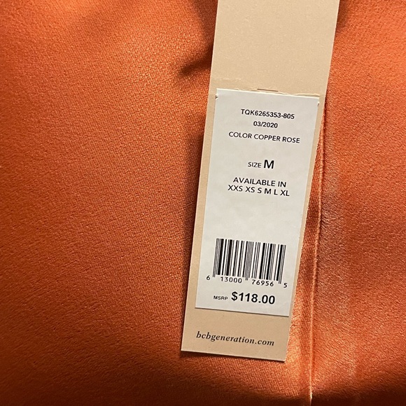 Copper Rose BCGeneration Dress, size M - Picture 4 of 10